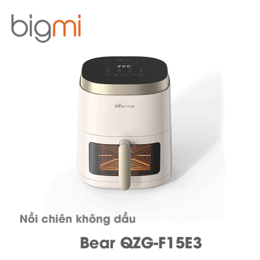 Nồi chiên không dầu 5L Bear QZG-F15E3 chính hãng Việt Nam