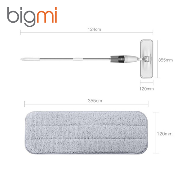 Cay Lau Nha Xiaomi Deerma Spray Mop TB800 TB500 2