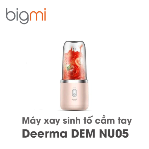 Máy xay sinh tố không dây cầm tay Deerma DEM NU05 - Chính hãng