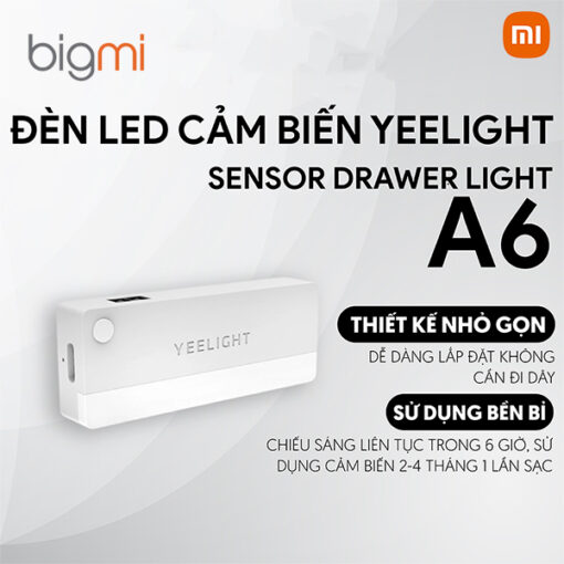 Đèn LED cảm biến ngăn tủ Yeelight Sensor Drawer Light A6 YLCTD001