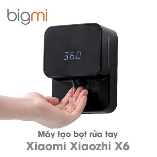 Máy tạo bọt rửa tay Xiaomi Xiaozhi X6 tự động đo nhiệt độ