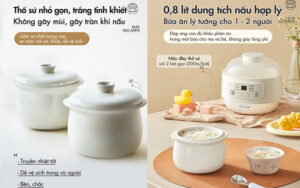 Noi nau cham da nang Bear DDZ A08T8 5