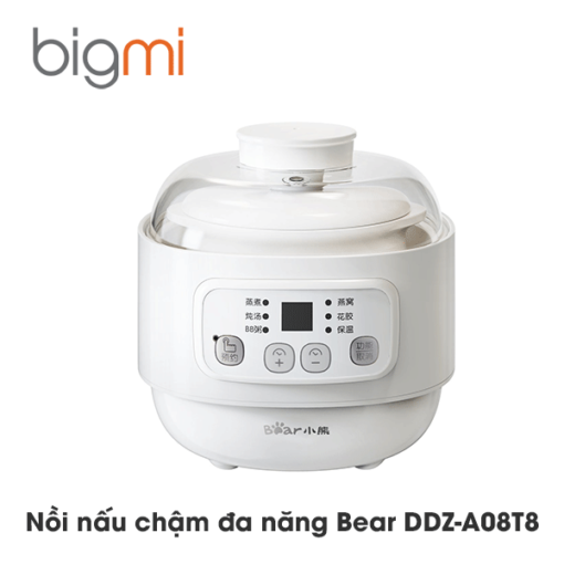 Nồi nấu chậm đa năng Bear DDZ-A08T8 0.8L Chính hãng Việt Nam