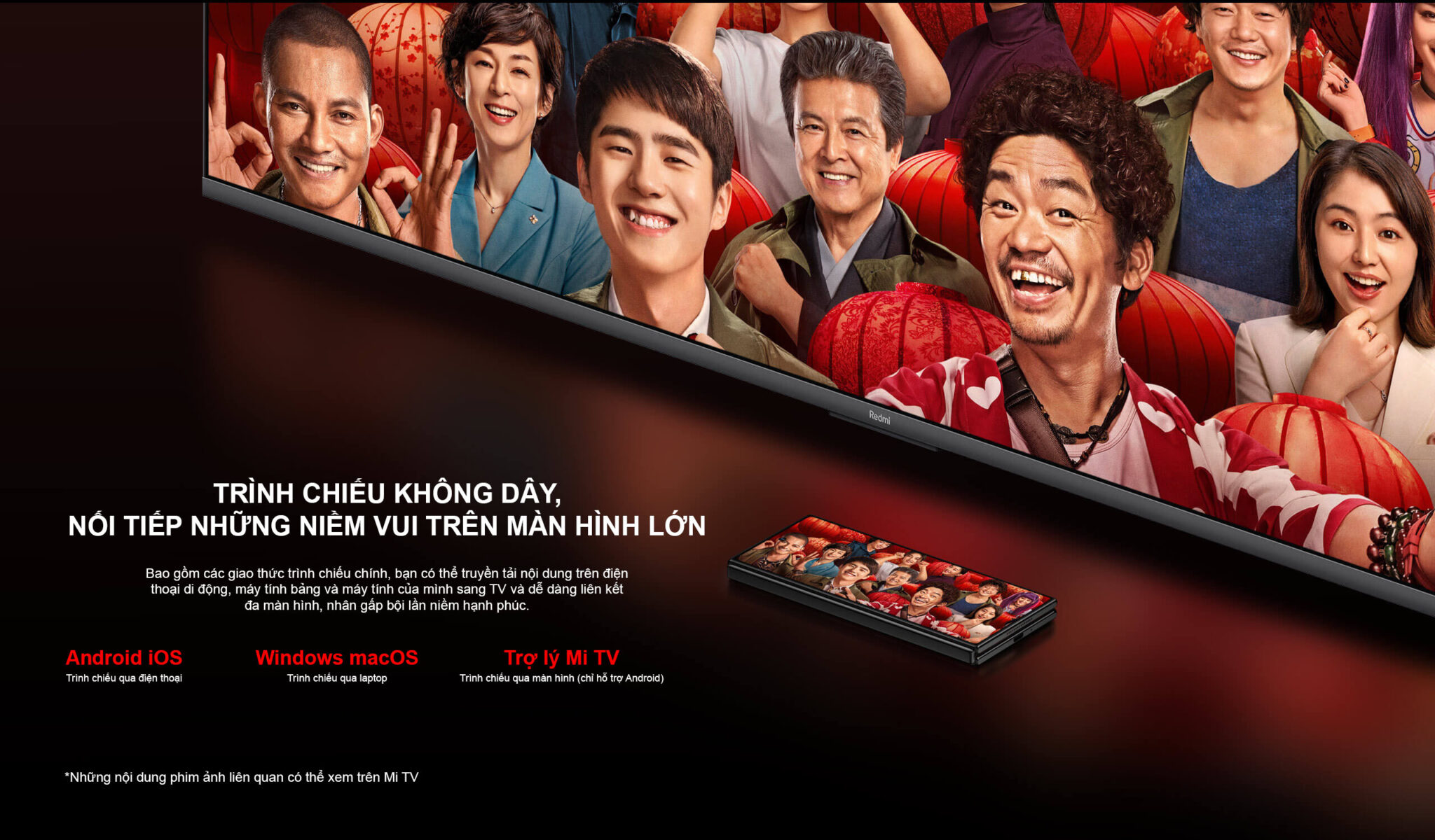 Smart tivi X series Redmi Smart TV X86 2022 86 inch 4K ultra HD 2