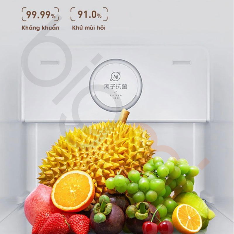 Tu lanh Xiaomi Mijia 430L khang khuan va khu mui
