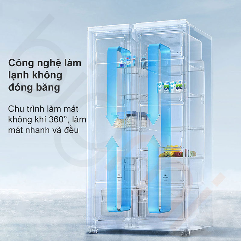 Tu lanh Xiaomi Mijia 610L BCD 610WMSA 3