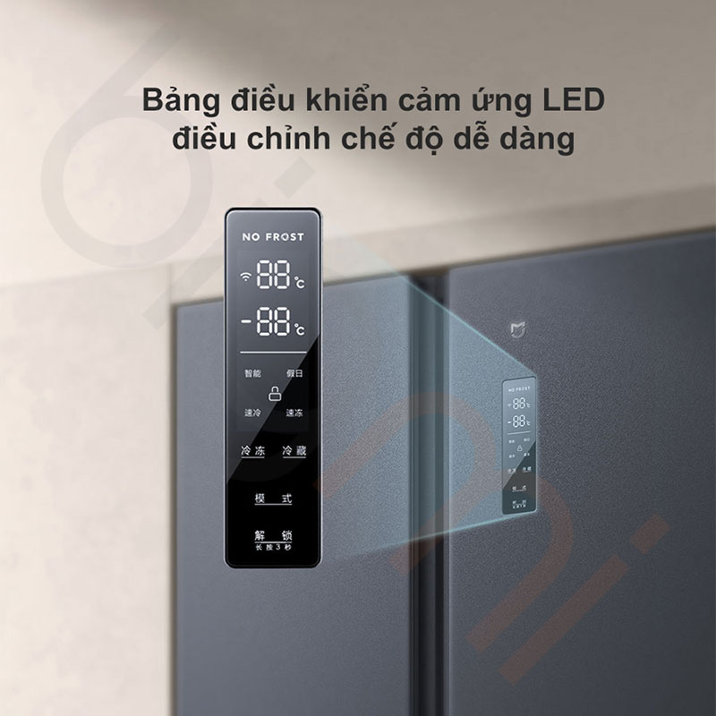 Tu lanh Xiaomi Mijia 610L BCD 610WMSA 7