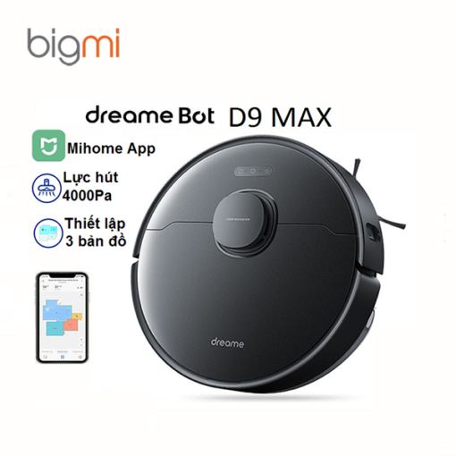 Robot hút bụi Dreame D9 Max Chính Hãng Quốc tế