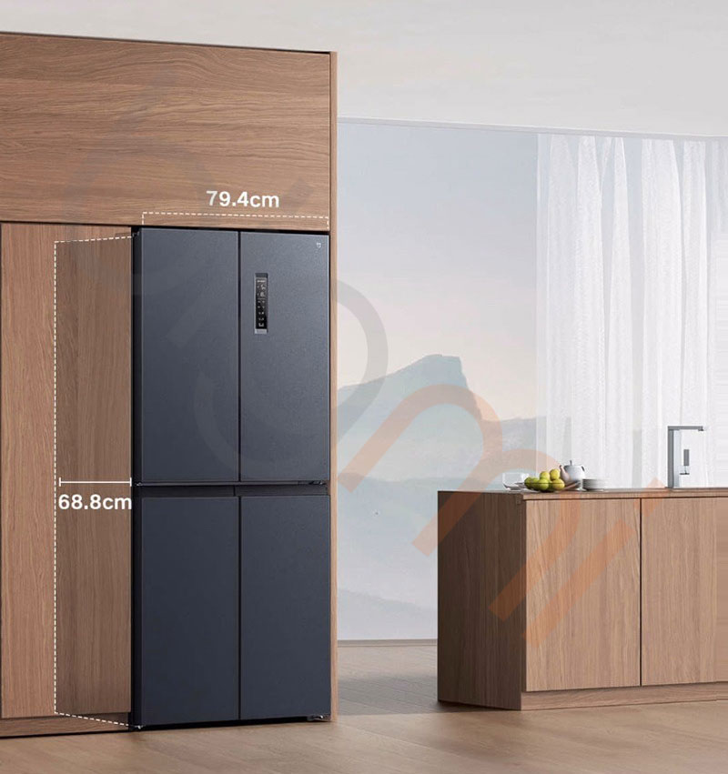 ngoai hinh tinh te Tu lanh Xiaomi Mijia 430L