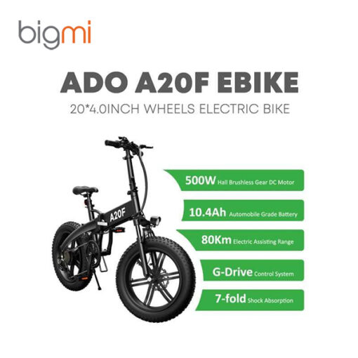Xe đạp trợ lực điện Xiaomi ADO Ebike A20F bánh béo thể thao
