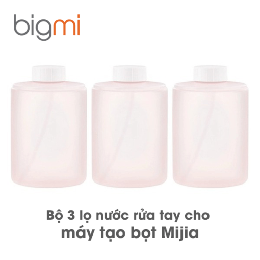 Bộ 3 lọ nước rửa tay cho máy tạo bọt Mijia