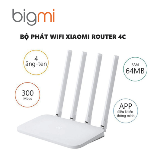 Bộ phát wifi Mi router 4C