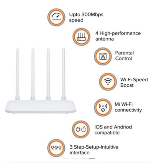 Bo phat wifi Mi router 4C Quoc te 1