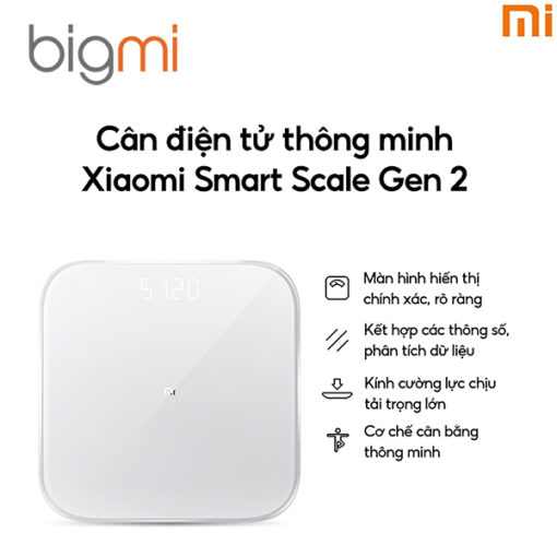 Cân điện tử thông minh Xiaomi Smart Scale gen2