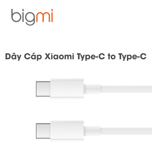 Dây Cáp Xiaomi Type-C to Type-C