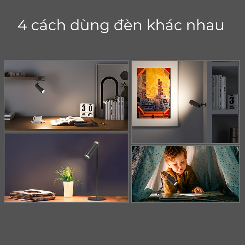 Den da nang 4 in 1 Yeelight YLYTD0011 4 cach su dung