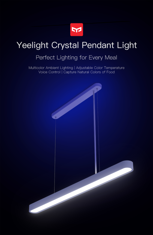 Den tha tran Yeelight Crystal Pendant Light YLDL01YL hat RGB tran 2