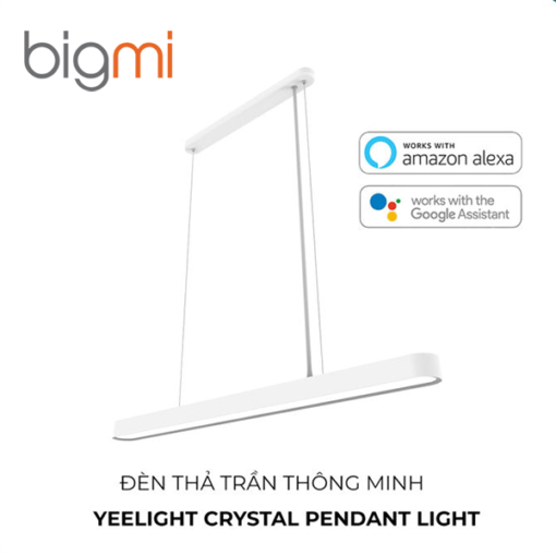 Đèn thả trần Yeelight Crystal Pendant Light YLDL01YL hắt RGB trần