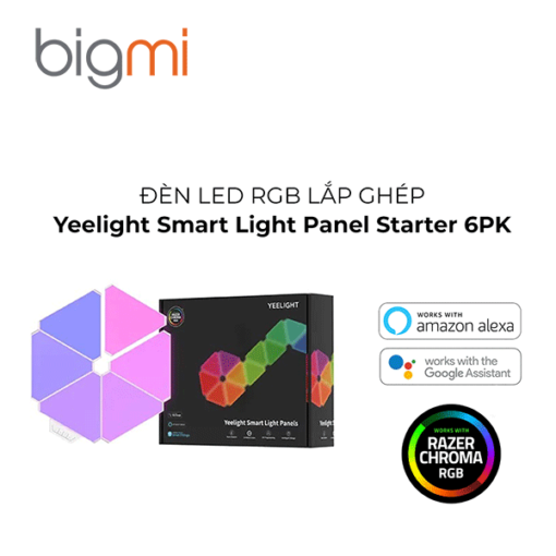 Đèn LED Yeelight Smart RGB Light Panels Expansion 6P