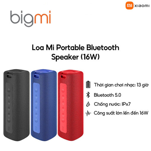 Loa Bluetooth Xiaomi Mi portable speaker 16W QBH4195GL-QBH4197GL Bản Quốc Tế