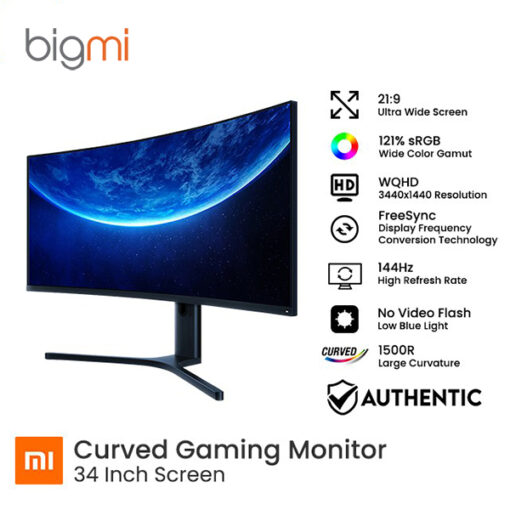 Màn hình máy tính Xiaomi Mi Curved Gaming monitor 34 inch Bản quốc tế và Nội Địa