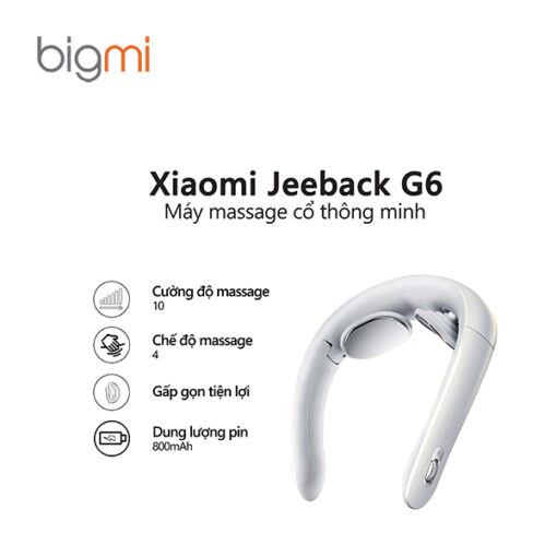 Máy massage cổ vai gáy Jeeback G6 thông minh