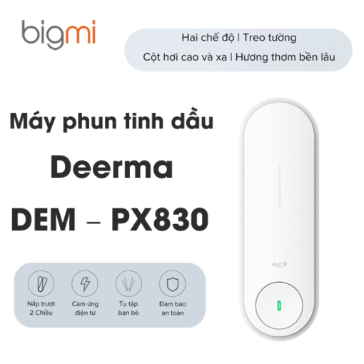 Máy phun tinh dầu Deerma DEM - PX830 tự động (kèm 1 lọ tinh dầu)
