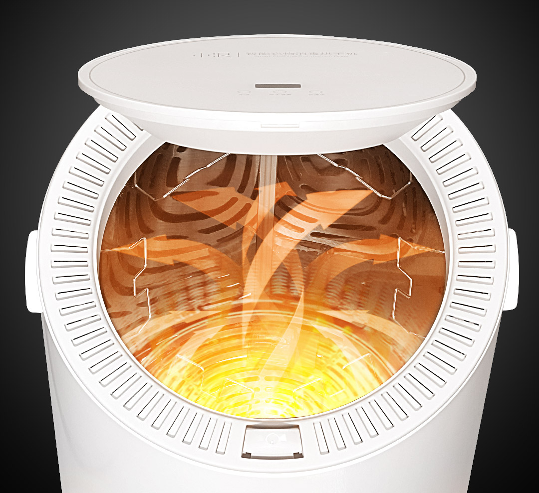 May say khu trung quan ao Xiaomi 35L HD YWHL01 5