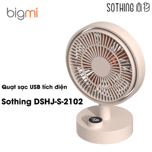 Quạt sạc USB tích điện để bàn Sothing DSHJ-S-2102