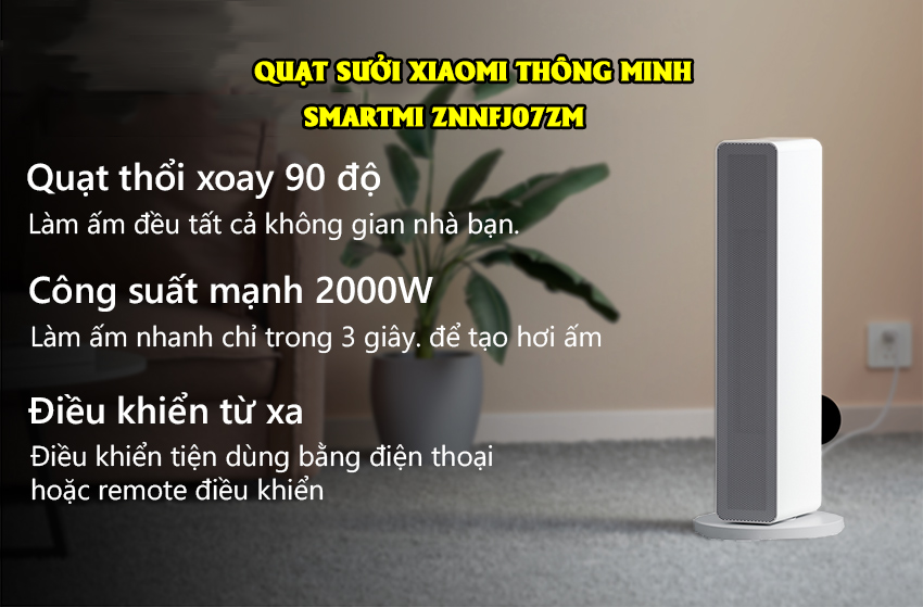 Quat suoi thong minh Xiaomi Mijia ZNNFJ07ZM 5