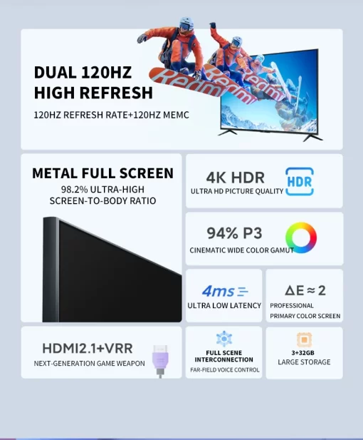 TV Redmi X55T 55 inch 2022 2
