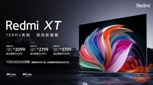 TV choi game Redmi XT 65 inch