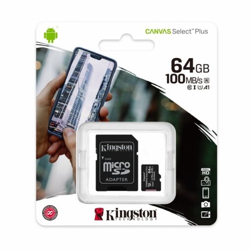 The nho Kington 64GB max speed 100MBs