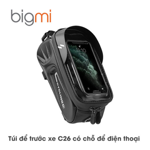 Túi đa năng để trước xe C26 có chỗ để điện thoại