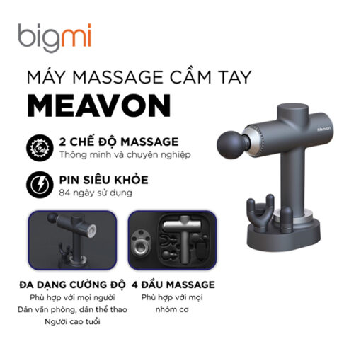 Súng mát xa trị liệu đau nhức giảm căng cơ Xiaomi Meavon Fascial