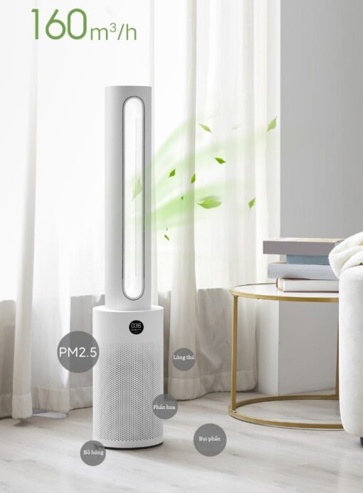 Xiaomi Mijia 2 in 1 kem loc khong khi 3