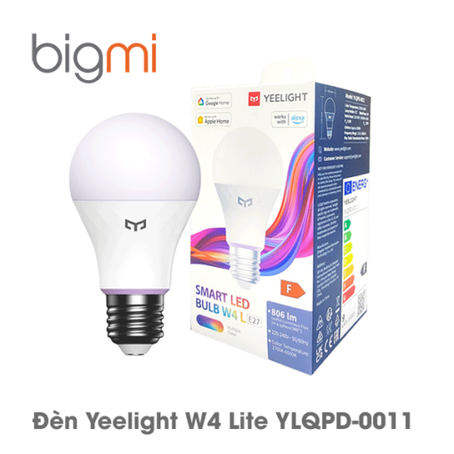 Bóng đèn led RGB đui xoắn Yeelight W4 Lite YLQPD-0011