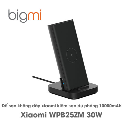 Đế sạc không dây Xiaomi 30w tản nhiệt bằng không khí