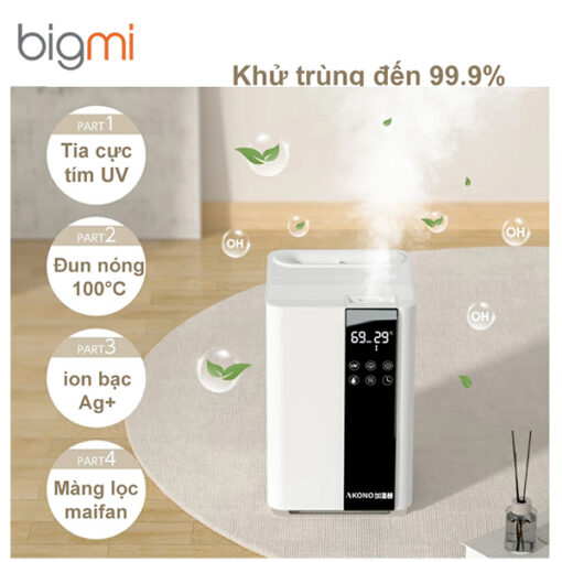 Máy tạo ẩm Akono AK-H305 5L phun sương, xông tinh dầu