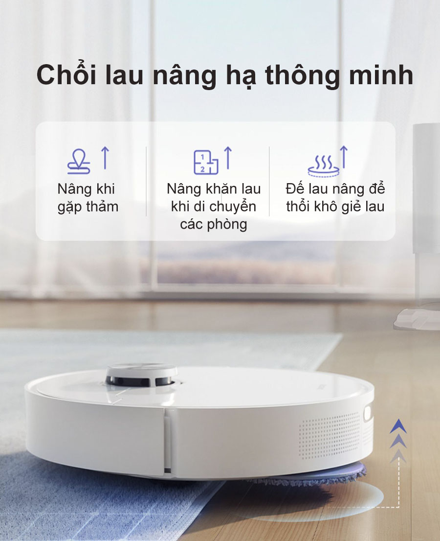 Robot Hut Bui Lau Nha Dreame L10 Prime chinh hang 8