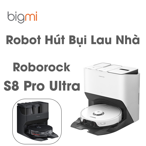 Robot hút bụi Roborock Q5 Pro Plus tự đổ rác Cường Phát