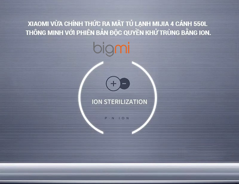 Tu lanh Xiaomi Mijia 4 canh 550L 3