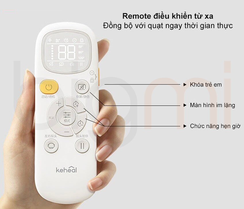Xiaomi KEHEAL A4 co the dieu khien de dang
