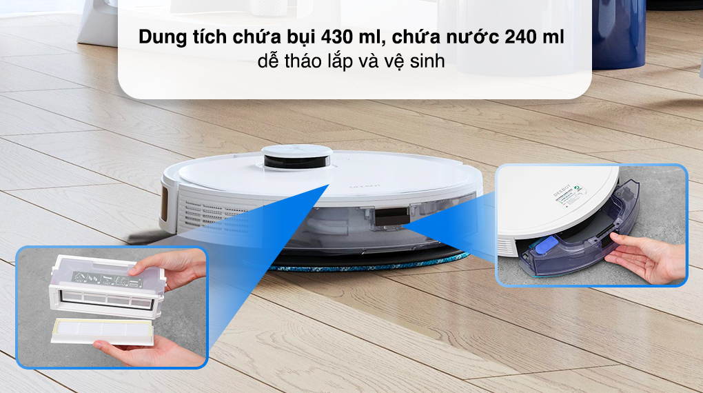 robot hut bui Ecovacs Deebot N10 2