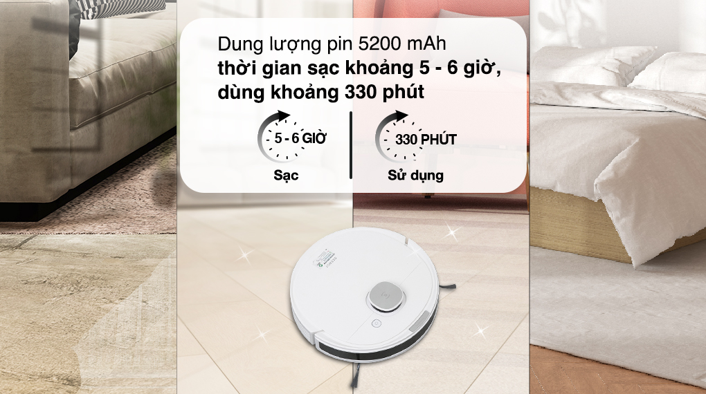 robot hut bui Ecovacs Deebot N10 6