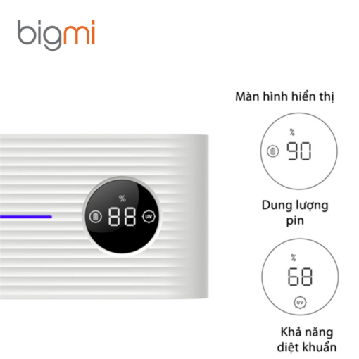 Bo May khu khuan ban chai Xiaomi M01 bang tia UV 4