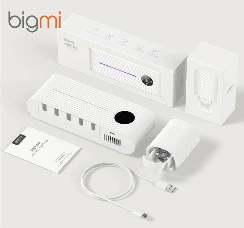 Bộ Máy khử khuẩn bàn chải Xiaomi M01 bằng tia UV Bộ Máy khử khuẩn bàn chải Xiaomi M01 bằng tia UV
