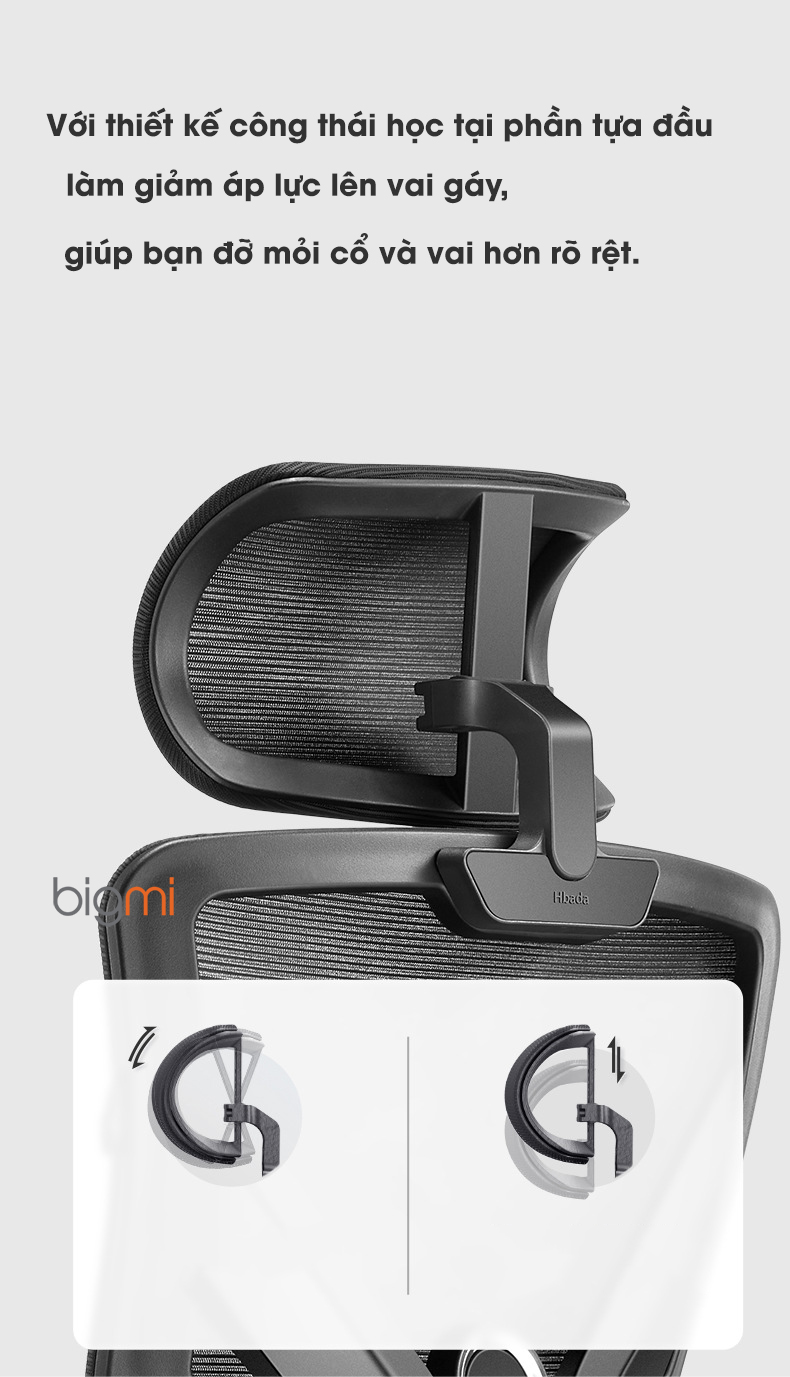 Ghe Cong Thai Hoc Xiaomi HBADA E201 3D 7