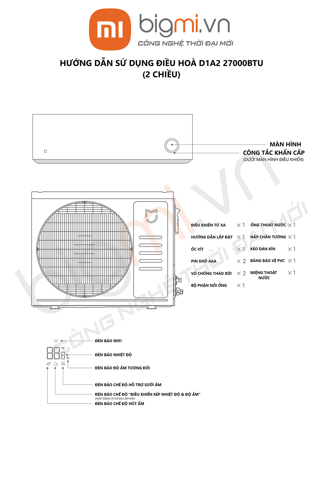 HDSD D1A2 27000 2