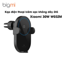 Kẹp điện thoại kiêm sạc không dây ô tô Xiaomi 30W W03ZM Chính hãng